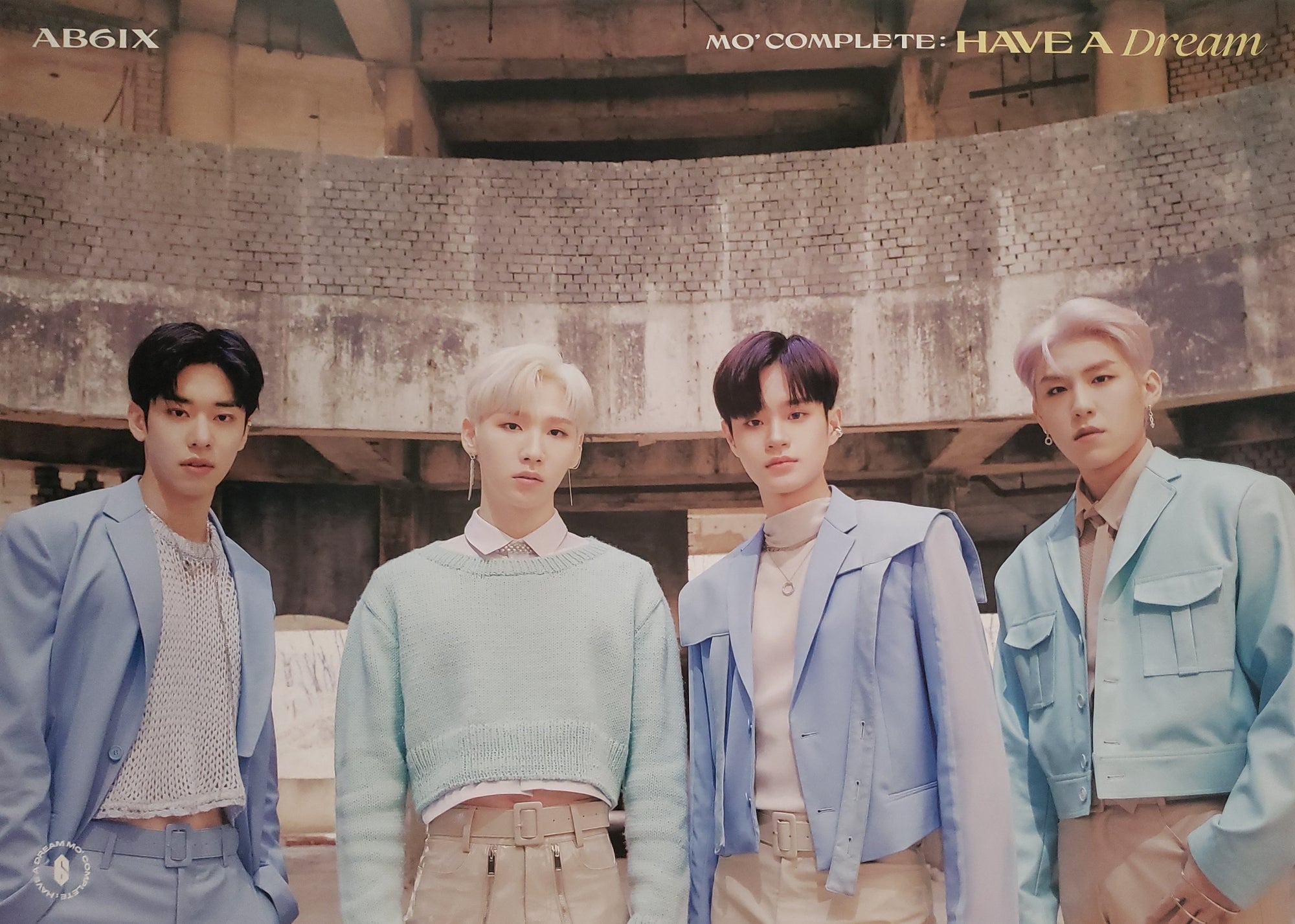 AB6IX 4TH EP ALBUM MO` COMPLETE : HAVE A DREAM Official Poster - Photo Concept Dream