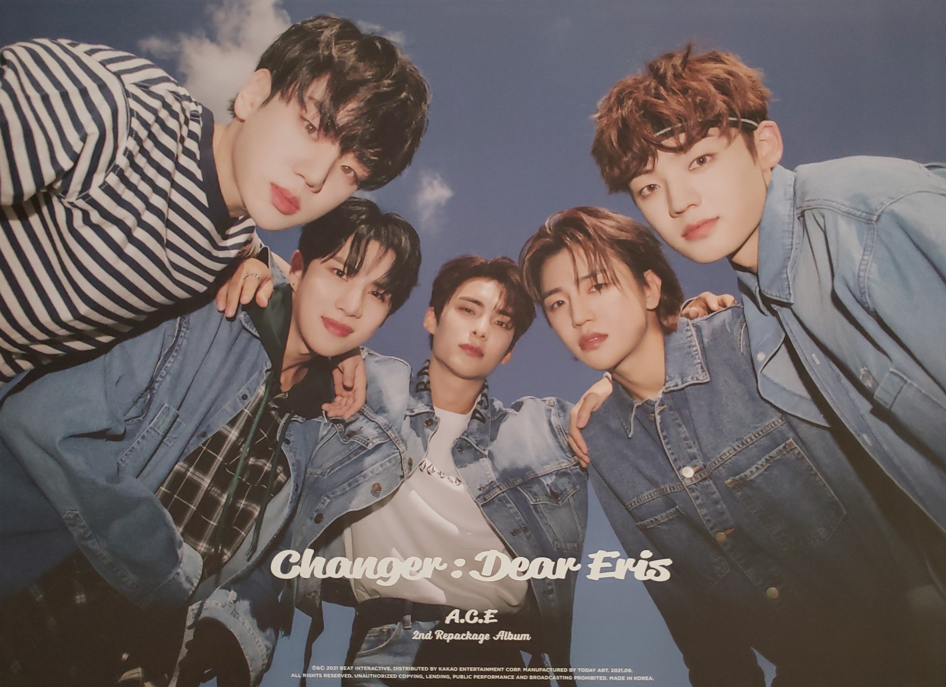 A.C.E 2nd Repackage Album Changer: Dear Eris Official Poster - Photo C ...