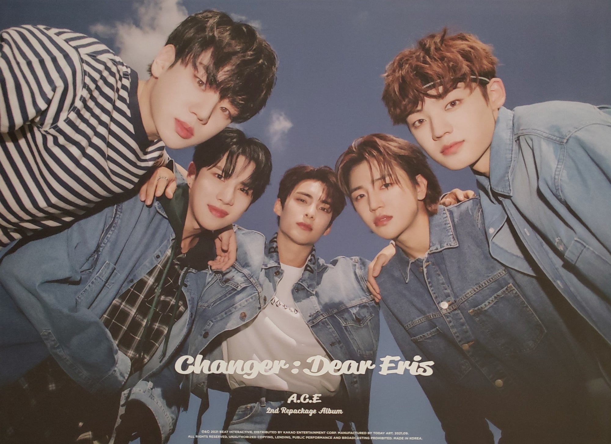 A.C.E 2nd Repackage Album Changer: Dear Eris Official Poster - Photo Concept 1