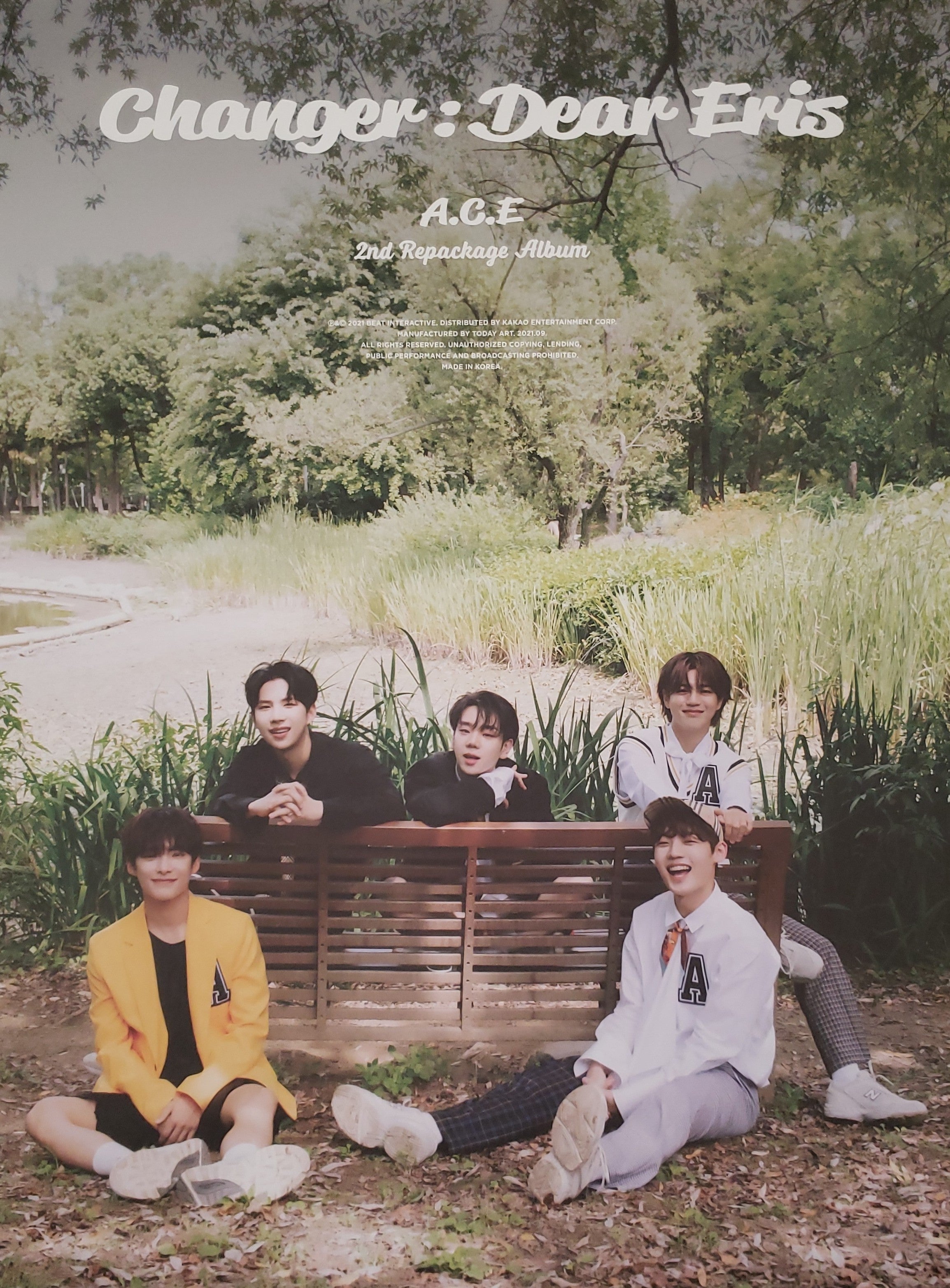 A.C.E 2nd Repackage Album Changer: Dear Eris Official Poster A.C.E 2nd Repackage Album Changer: Dear Eris Official Poster