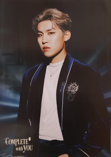 AB6IX Special Album Complete With You Official Poster - Photo Concept Woojin