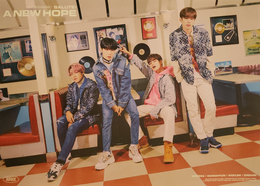 AB6IX 3rd EP Repackage Album SALUTE : A NEW HOPE Official Poster - Photo Concept New