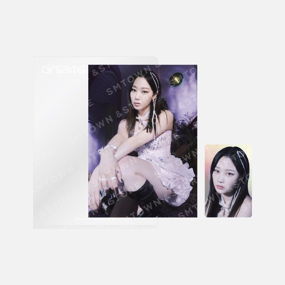 Aespa Dreams Come True - Postcard + Hologram Photocard Set