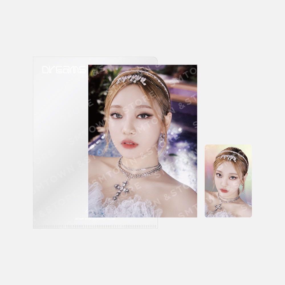 Aespa Dreams Come True - Postcard + Hologram Photocard Set