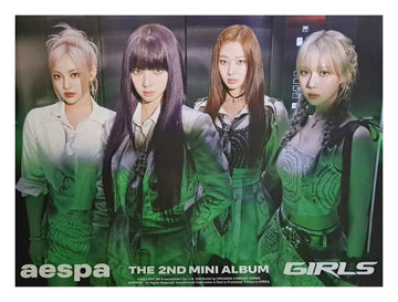 Aespa 2nd Mini Album Girls (Digipack Ver.) Official Poster - Photo Concept 2