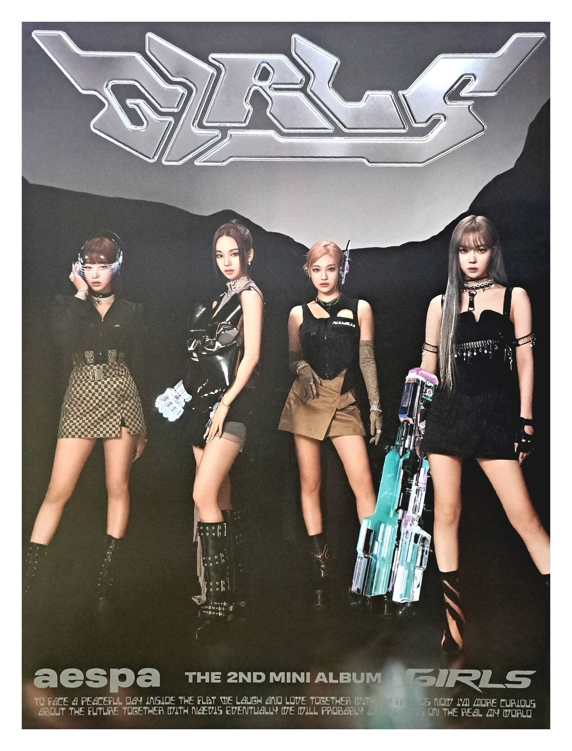 Aespa 2nd Mini Album Girls (Kwangya Ver.) Official Poster - Photo Concept 1