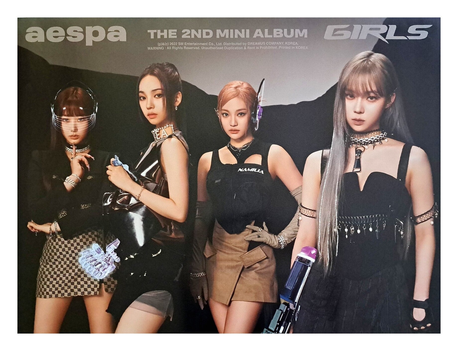 Aespa 2nd Mini Album Girls (Kwangya Ver.) Official Poster - Photo Concept 2