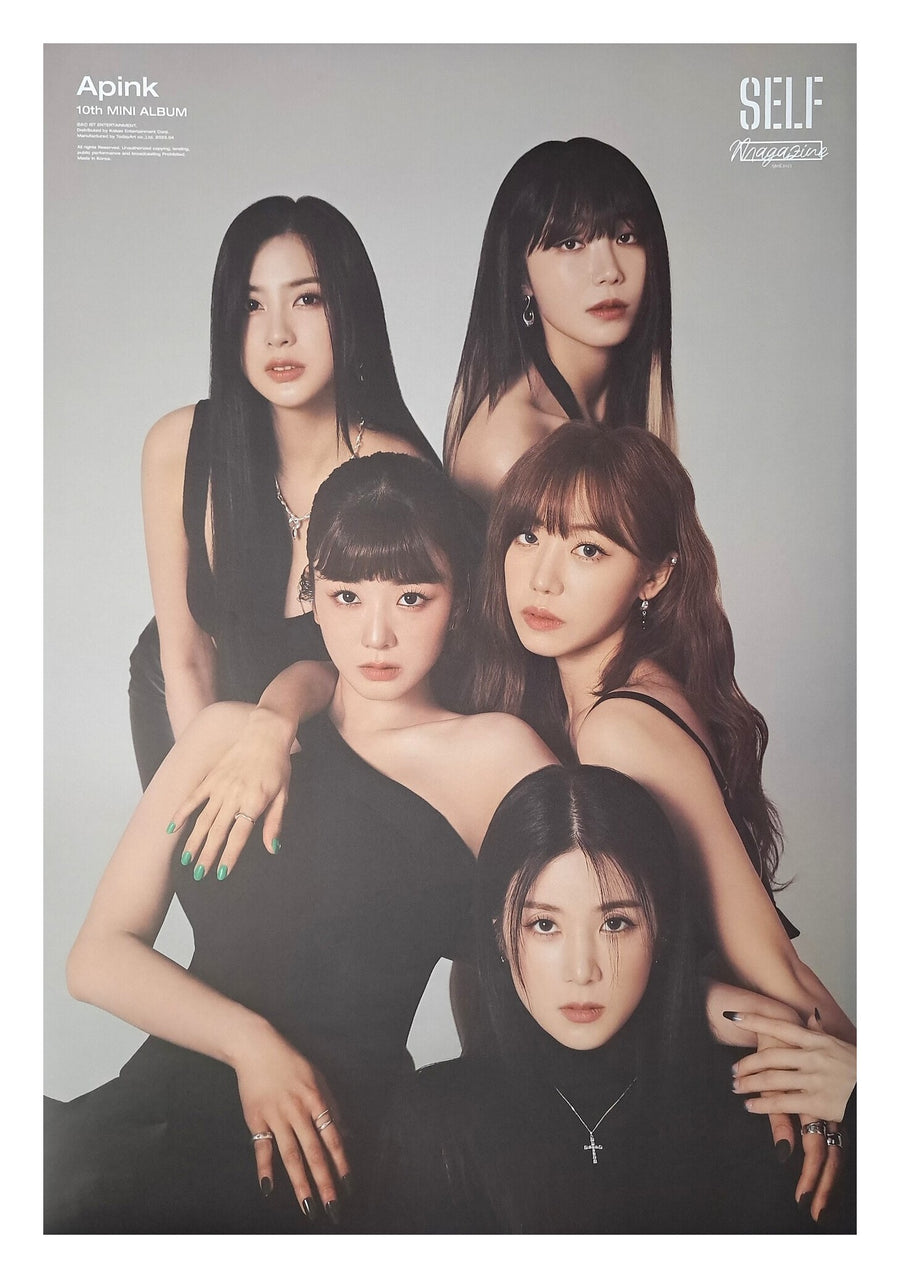 Apink 10th Mini Album Self Official Poster - Photo Concept Magazine