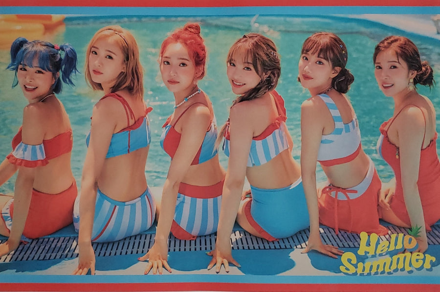 APRIL Summer Special Album Hello Summer Official Poster - Day Version