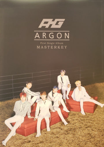 Argon 1st Single Album Master Key Official Poster - Photo Concept 1