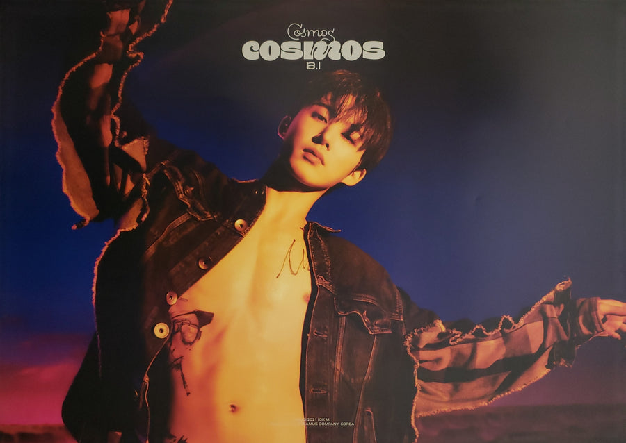 B.I Half Album Cosmos Official Poster - Photo Concept Moon