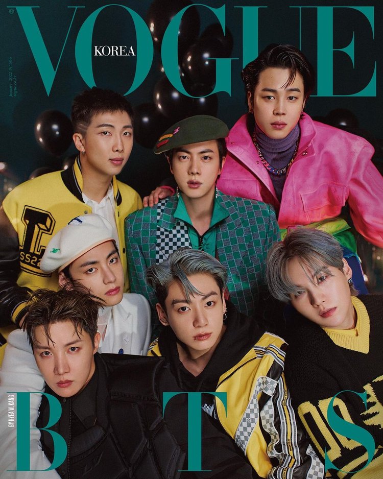 Vogue Korea January 2022 [Cover : BTS]