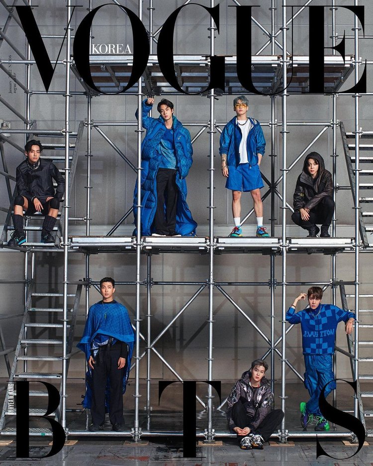 Vogue Korea January 2022 [Cover : BTS]