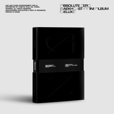 Baekho 1st Mini Album - Absolute Zero (Deluxe Ver.)