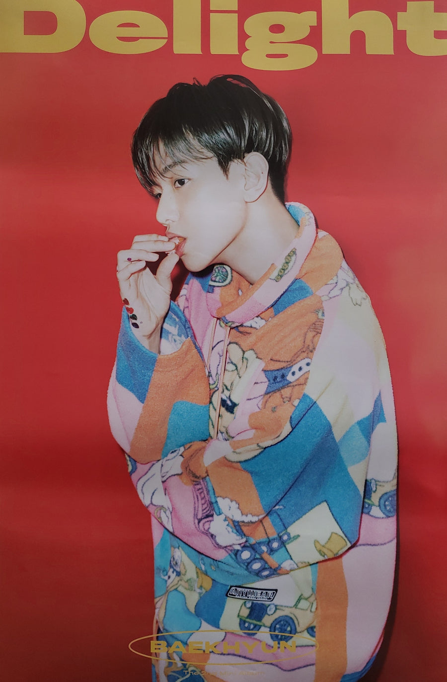 Baekhyun 2nd Mini Album Delight Air-Kit Official Poster - Photo Concept Honey