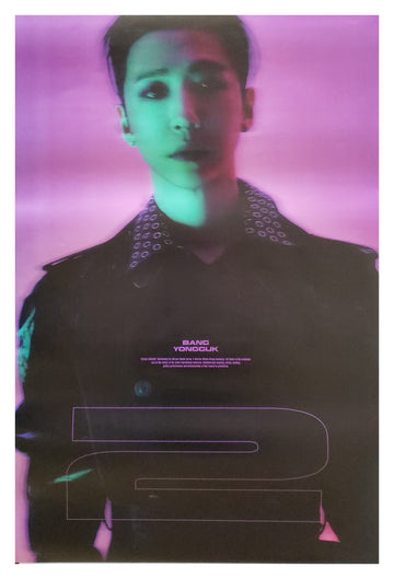 Bang Yong Guk EP Album 2 Official Poster - Photo Concept Chaotic
