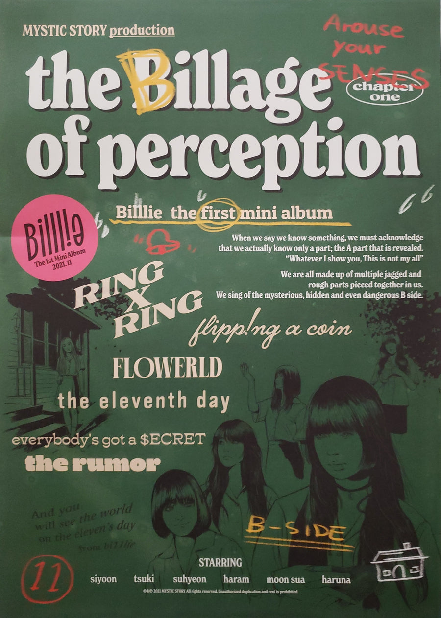 Billlie 1st Mini Album The Billage Of Perception: Chapter One Official Poster - Photo Concept 1
