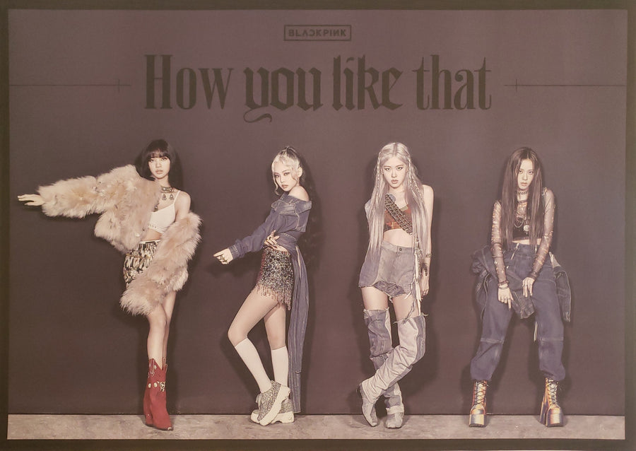 BLACKPINK Single Album How You Like That Official Poster - Photo Concept 1