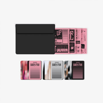 Blackpink BPTour Official Merchandise - Lyrics Card + Photocard Set