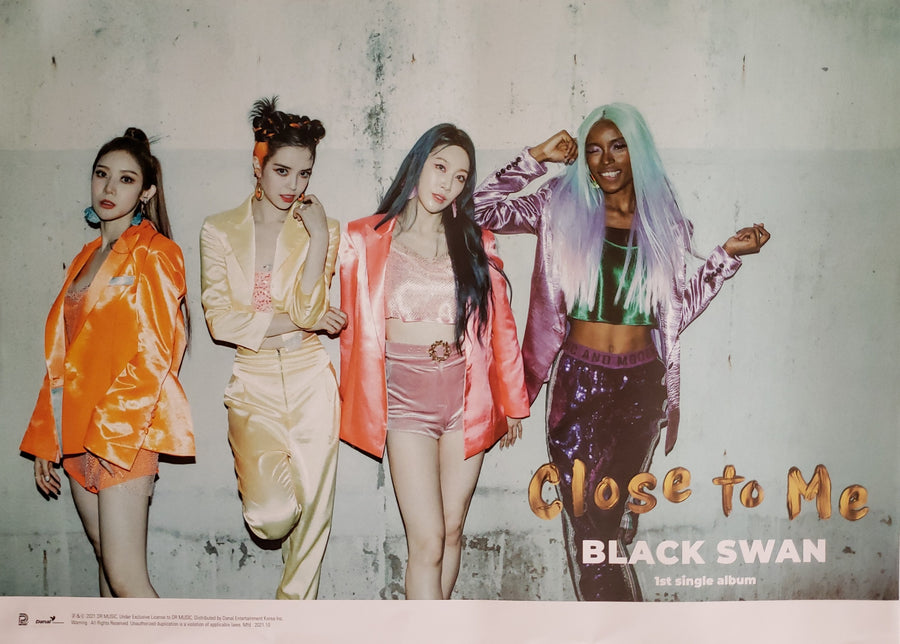 Blackswan 1st Single Album Close To Me Official Poster - Photo Concept 1