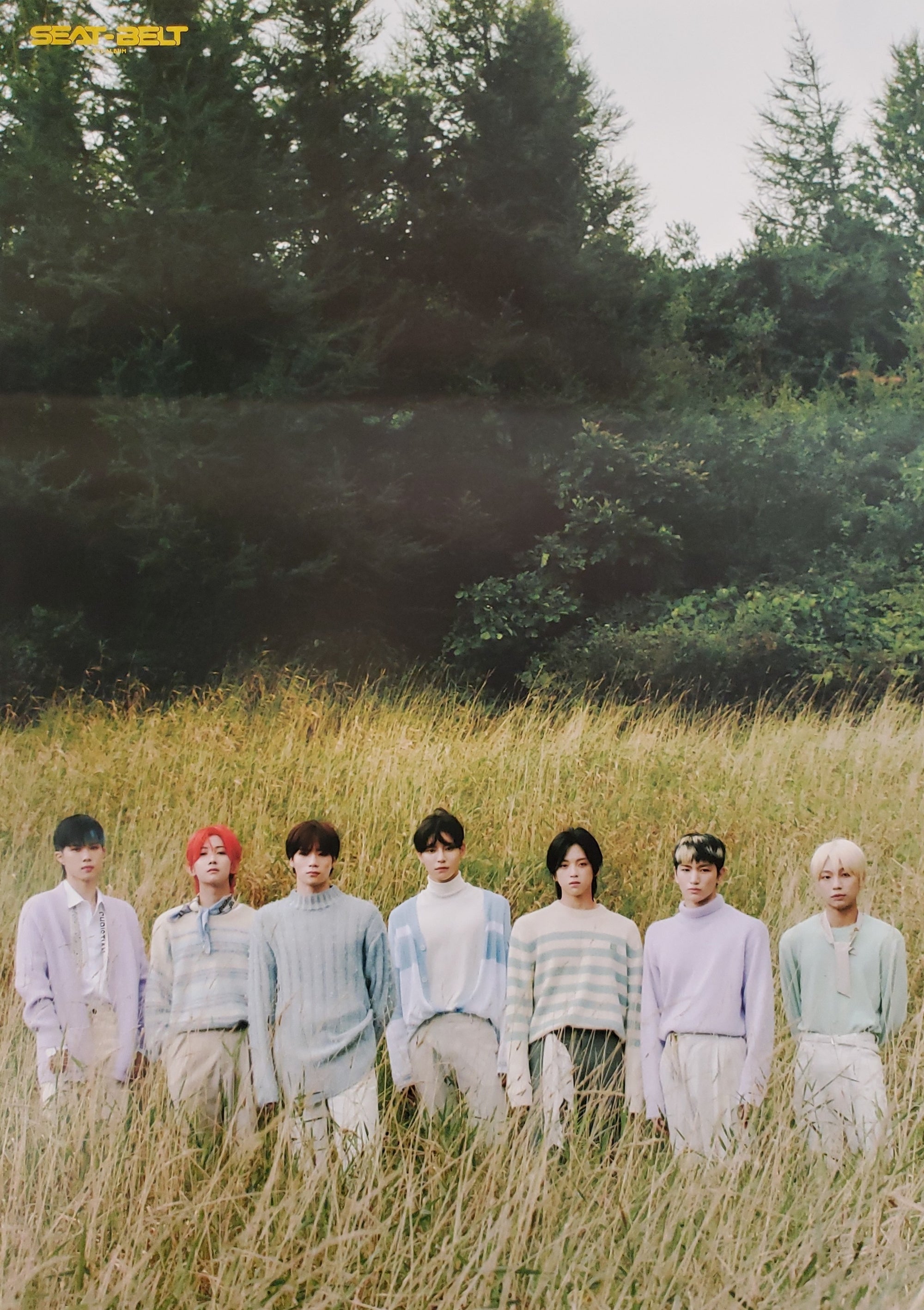 Blitzers 2nd EP Album Seat-Belt Official Poster - Photo Concept Miss