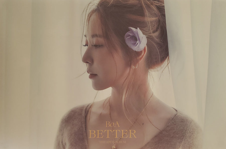 BoA 10th Album BETTER Official Poster - Photo Concept 3