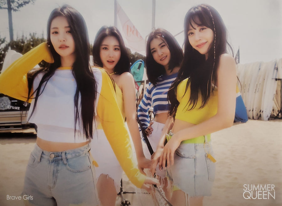 Brave Girls 5th Mini Album Summer Queens Official Poster - Photo Concept 1