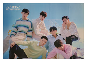 BtoB 3rd Album Be Together Official Poster - Photo Concept Be Blue