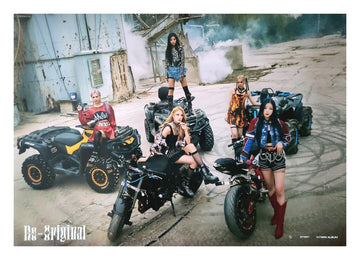 Bvndit 3rd Mini Album Re-Original Official Poster - Photo Concept 1
