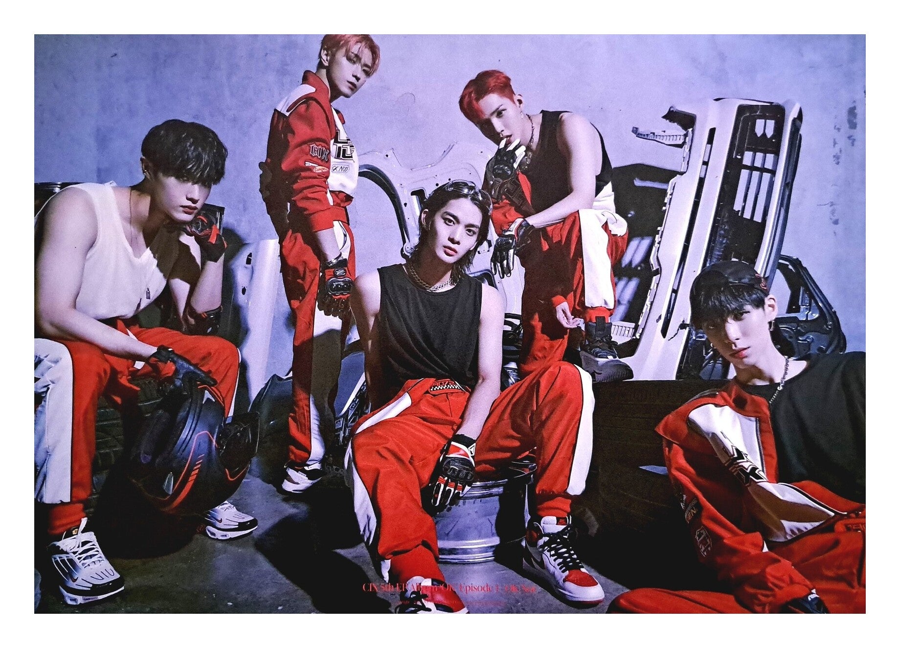 CIX 5th EP Album Ok&#39; Episode 1 : Ok Not Official Poster - Photo Concept 焰 (Yeom)