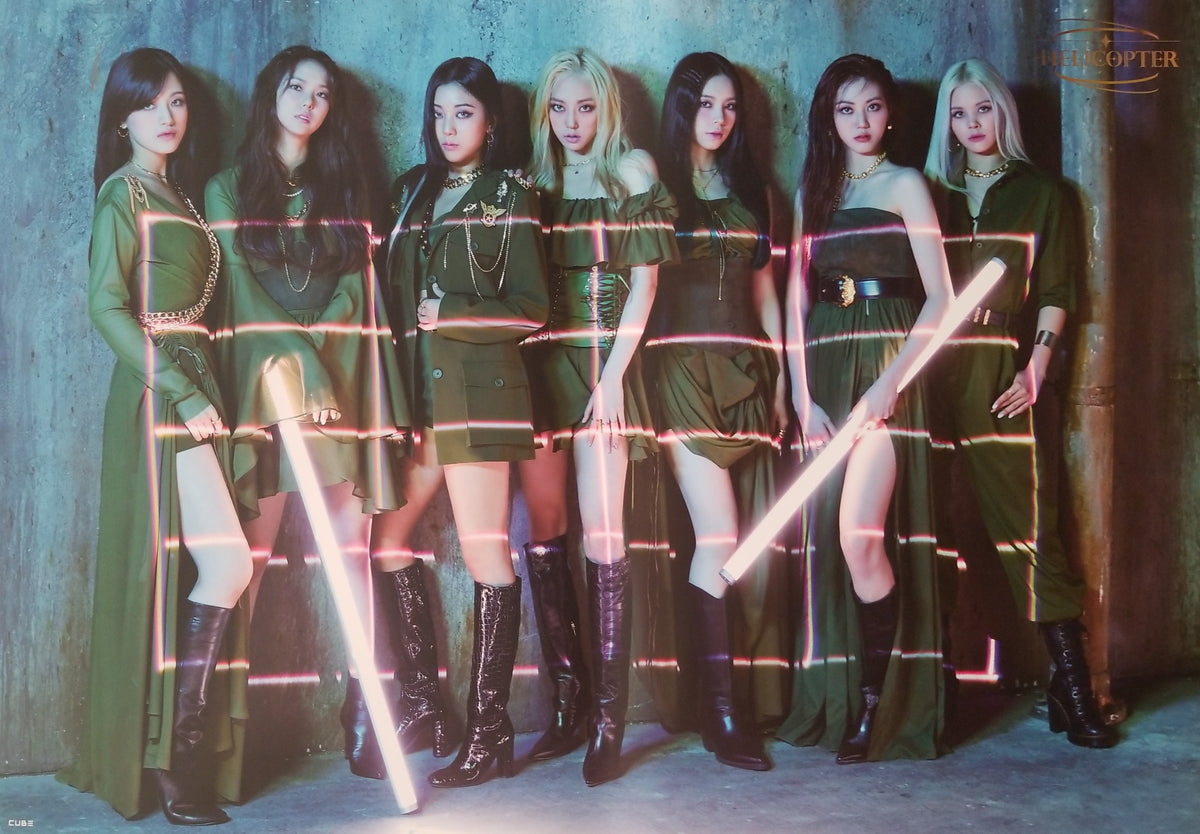 CLC Single Album Helicopter Official Poster - Photo Concept Group ...