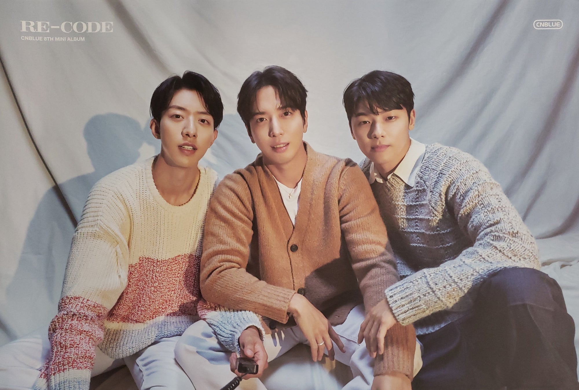 CNBLUE 8th Mini Album RE-CODE Official Poster - Photo Concept Special