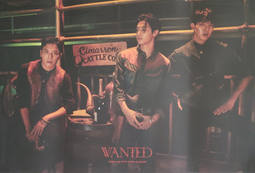 CNBLUE 9th Mini Album Wanted Official Poster - Photo Concept Dead