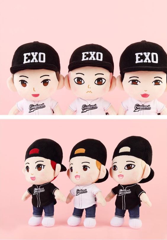 Exo Official Plush Doll