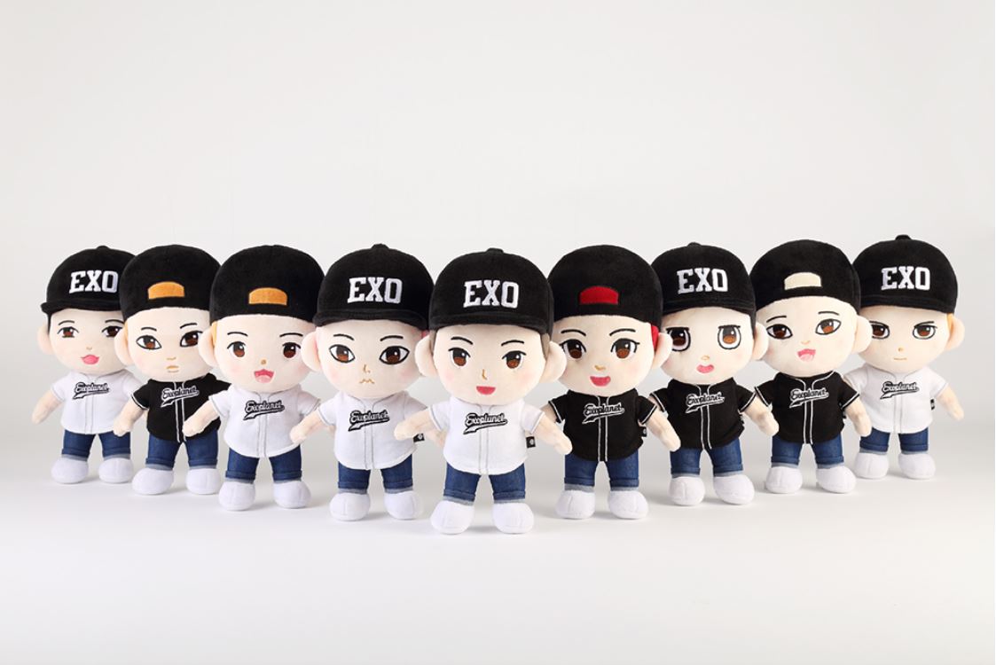 Exo Official Plush Doll