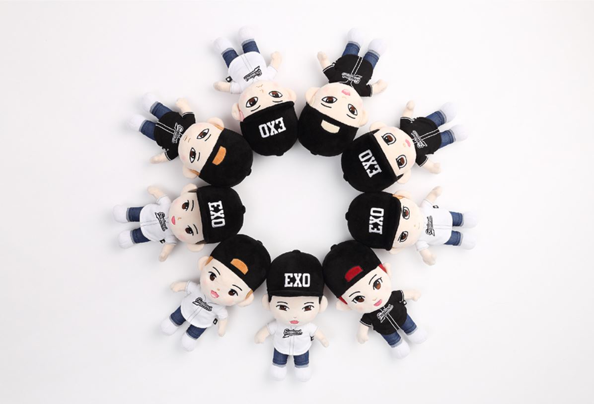 Exo Official Plush Doll