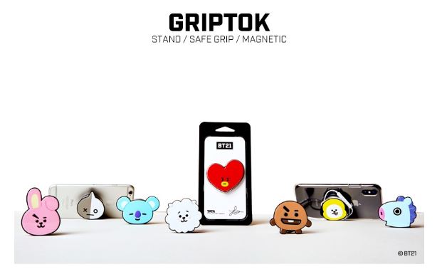 BT21 Official Goods - Griptok