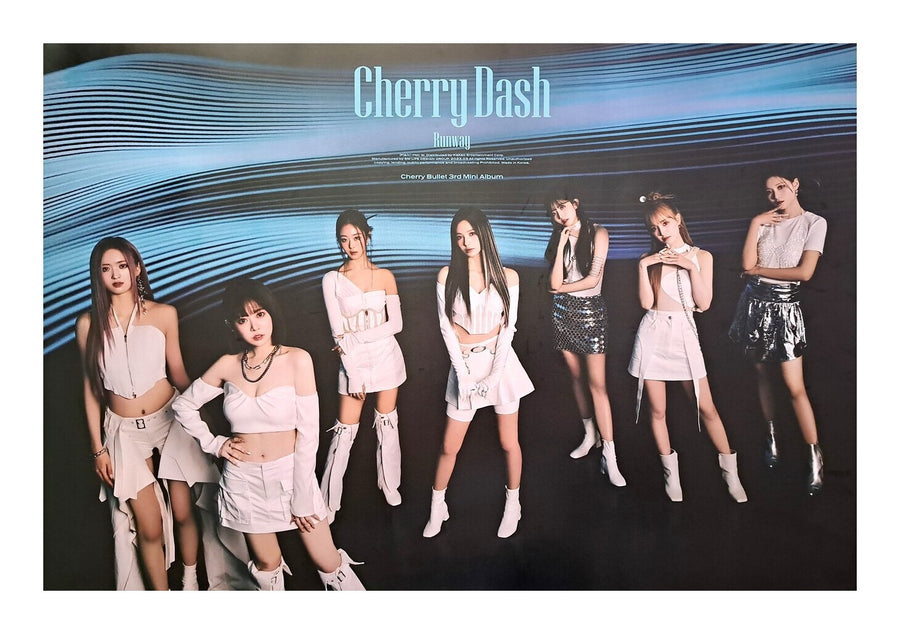 Cherry Bullet 3rd Mini Album Cherry Dash Official Poster - Photo Concept Runway