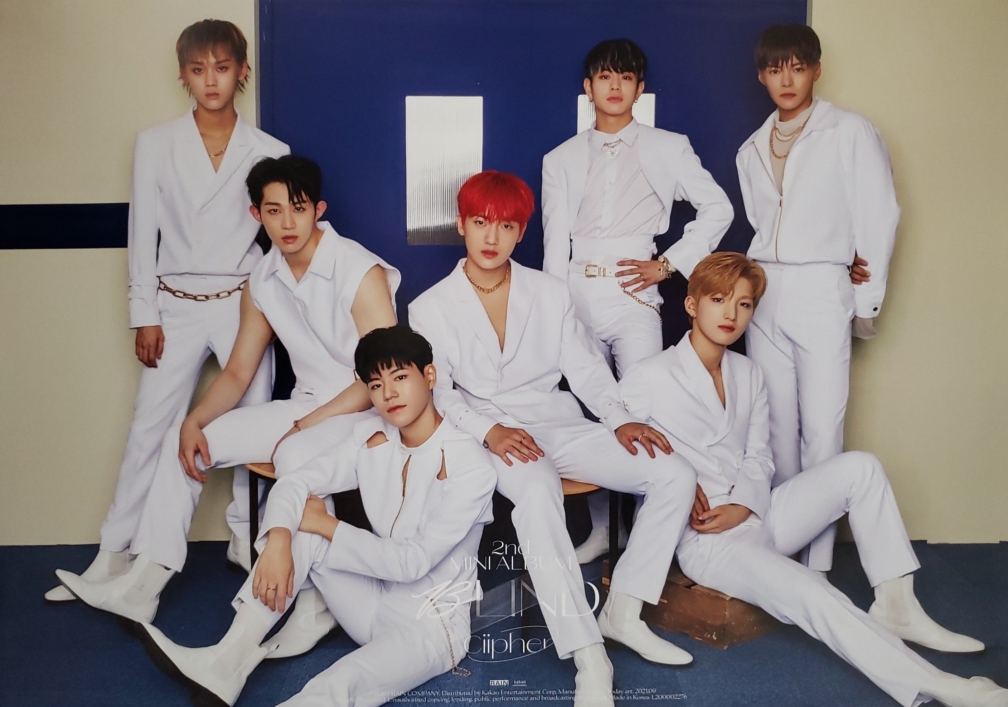Ciipher 2nd Mini Album Blind Official Poster - Photo Concept 1 – Choice ...