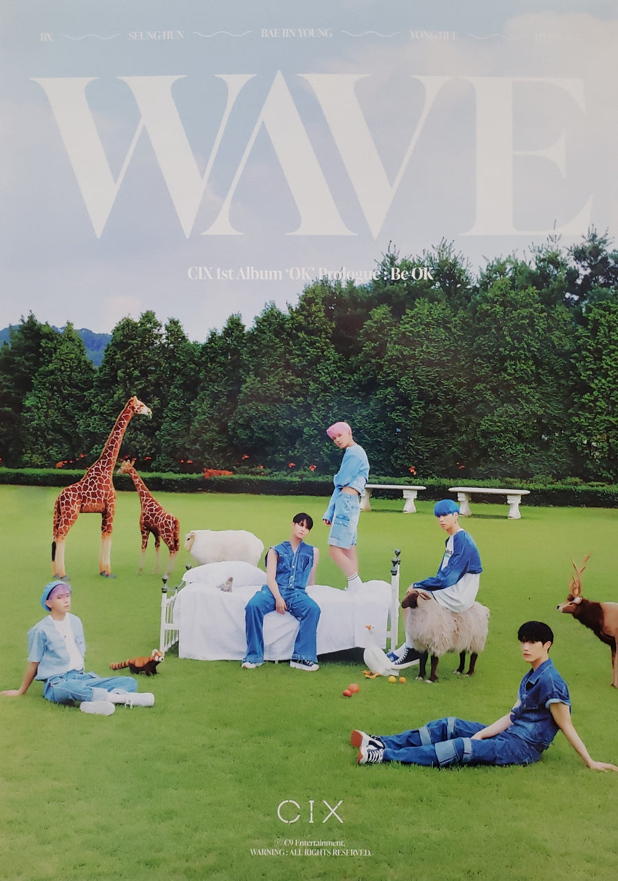 CIX 1st Album OK Prologue: Be OK Official Poster - Photo Concept Wave