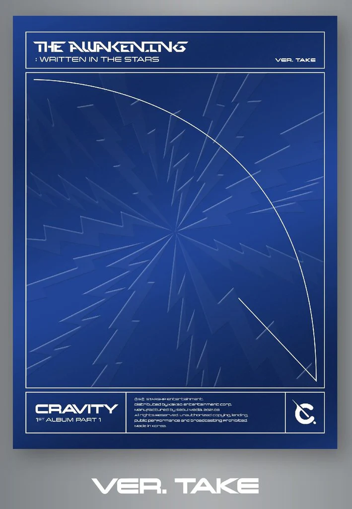 Cravity 1st Album Part.1 The Awakening Written In The Stars
