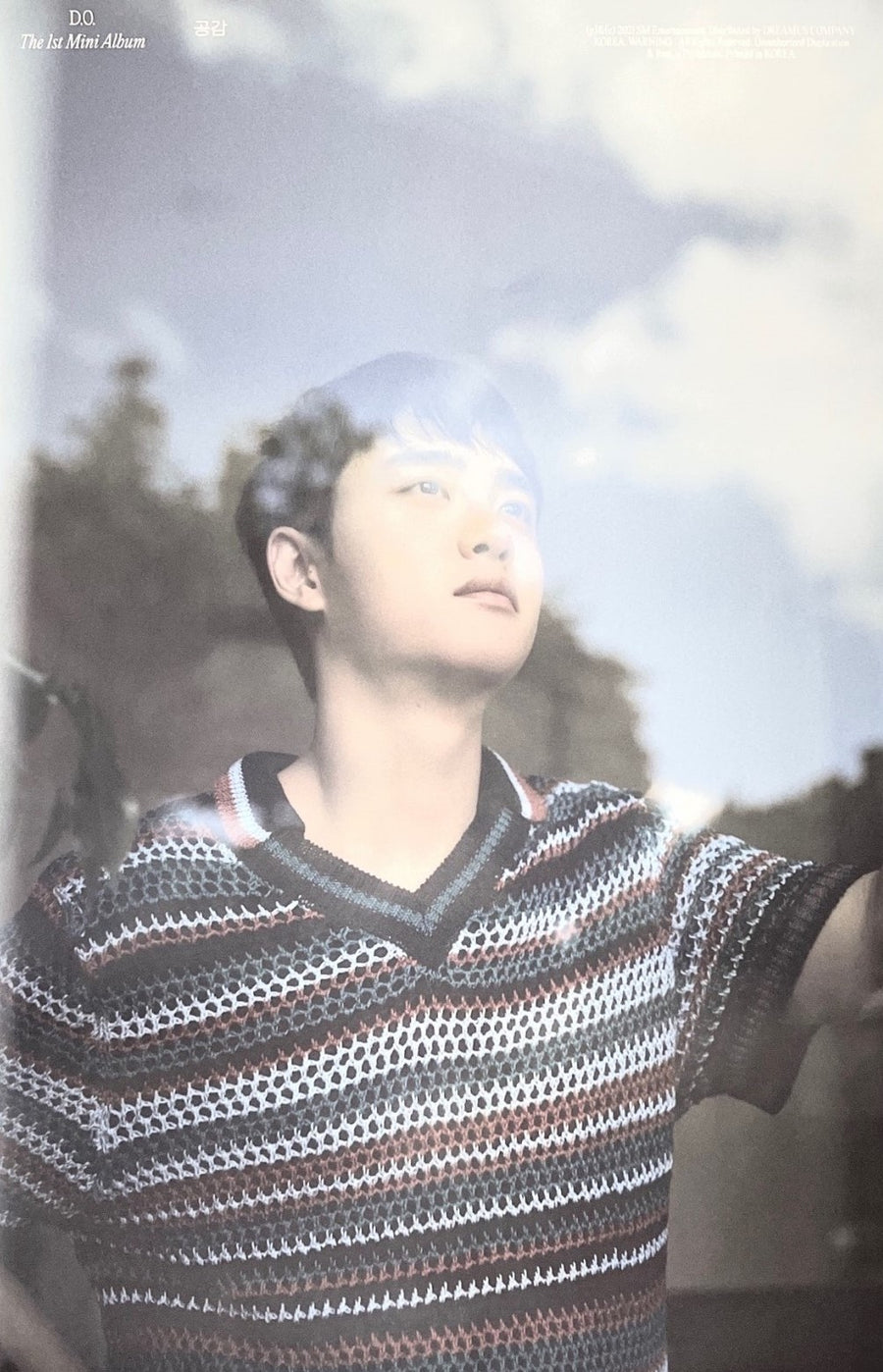 D.O 1st Mini Album [공감] Empathy (Digipack) Blue Ver Official Poster - Photo Concept 2