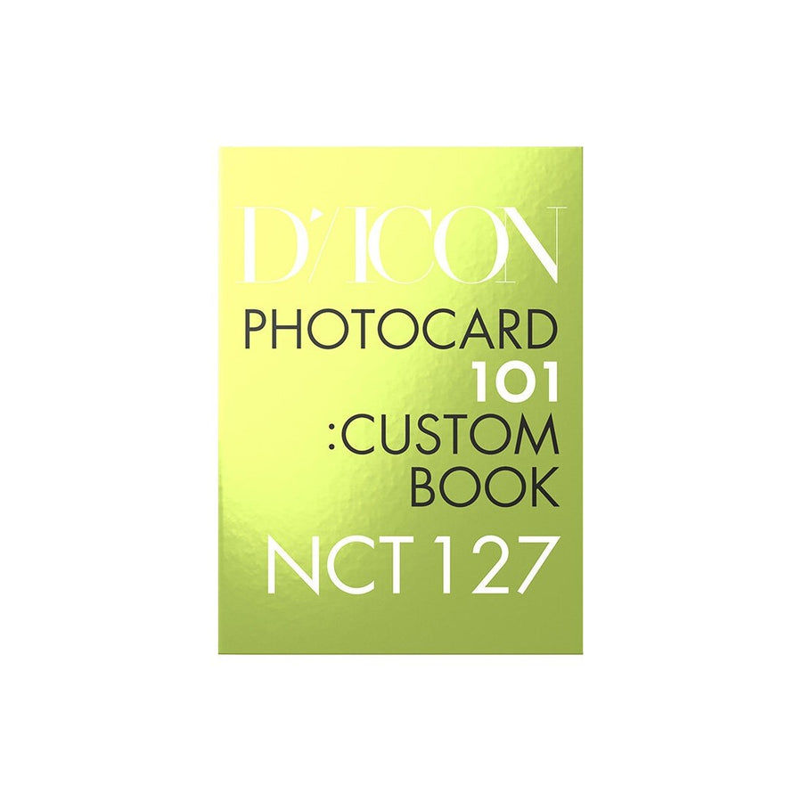 D-ICON NCT 127 Photocard 101 : Custom Book