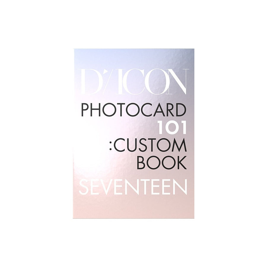 D-ICON Seventeen Photocard 101 : Custom Book