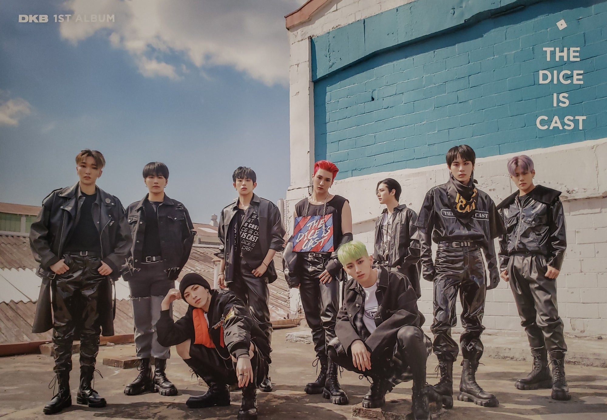 DKB 1st Album THE DICE IS CAST Official Poster - Photo Concept 1
