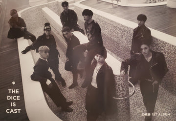 DKB 1st Album THE DICE IS CAST Official Poster - Photo Concept 2