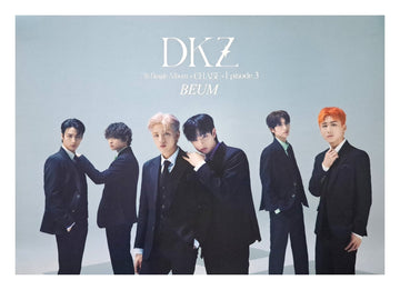 DKZ 7th Single Album Chase Episode 3. Beum Official Poster - Photo Concept Fear