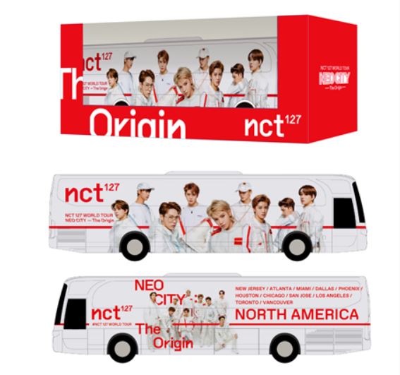 NCT 127 [NEO CITY] Official MD - Miniature Neo City Tour Bus