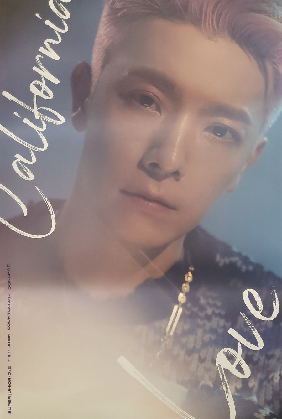 Super Junior D&E 1st Album Countdown Official Poster - Photo Concept California Love