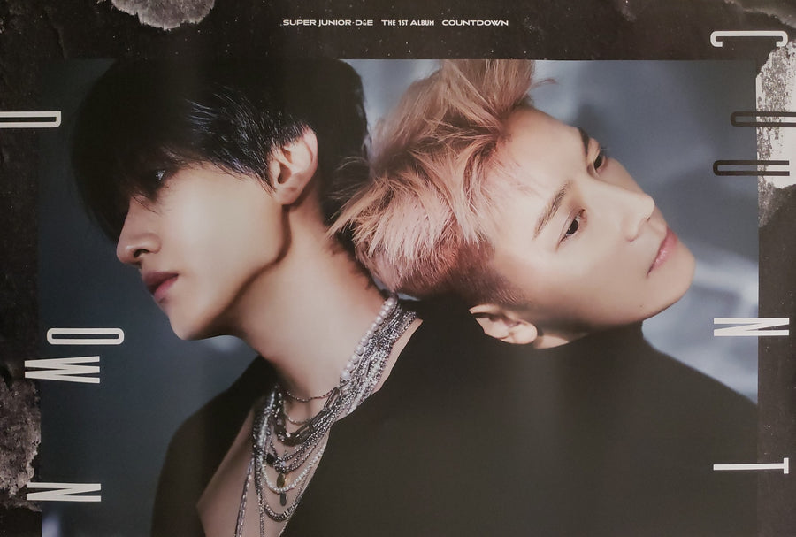 Super Junior D&E 1st Album Countdown (Countdown Version) Official Poster - Photo Concept 2